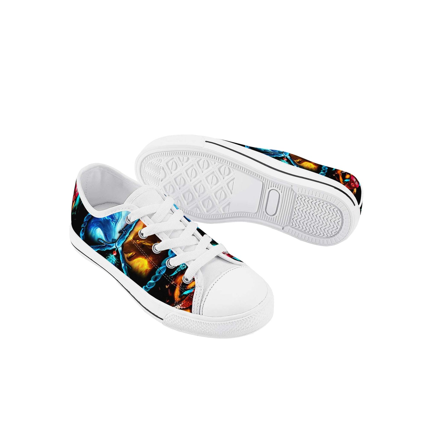 Kids Low Top Canvas Shoes