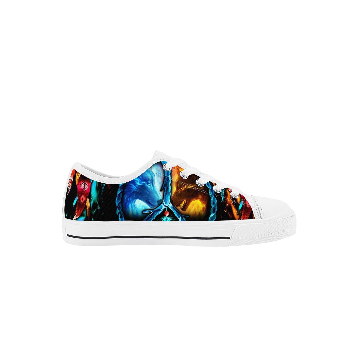Kids Low Top Canvas Shoes
