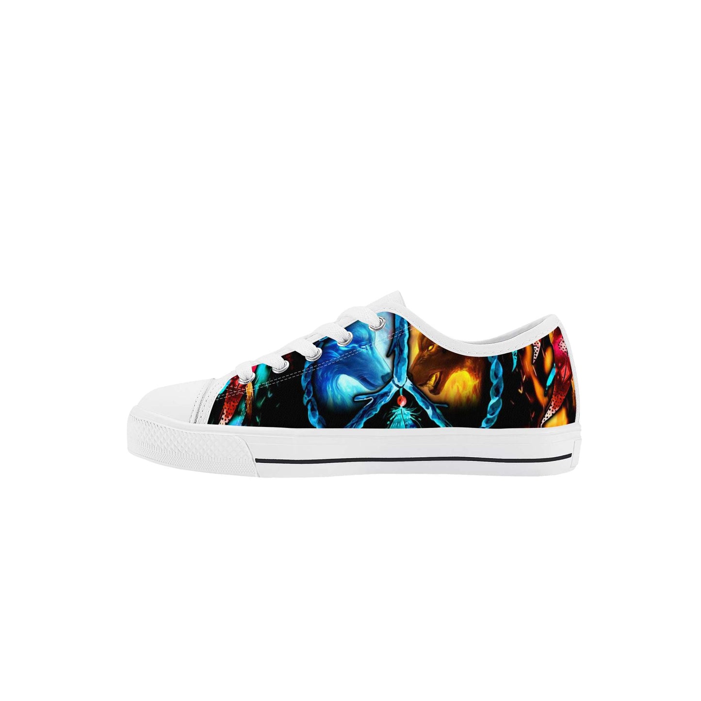 Kids Low Top Canvas Shoes