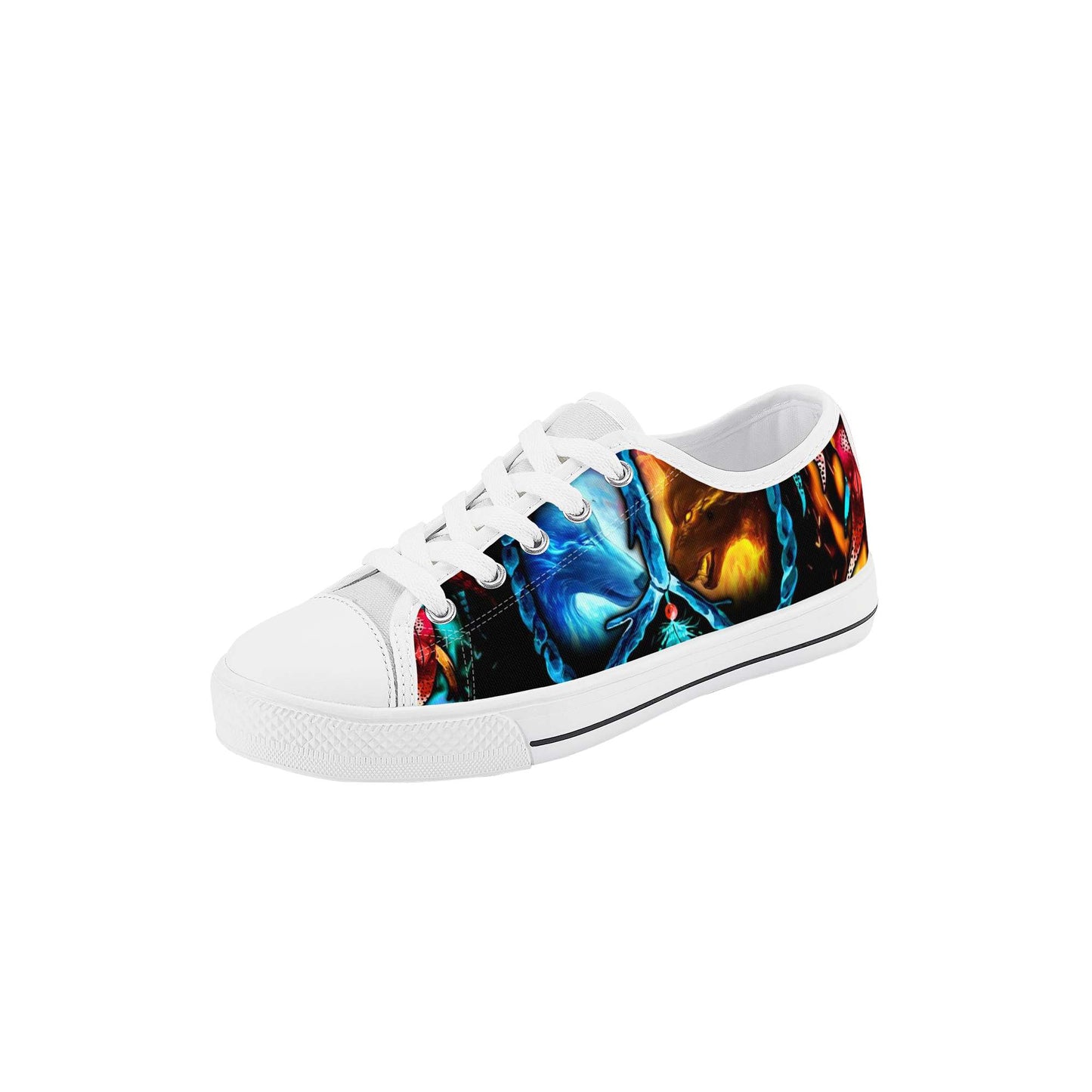 Kids Low Top Canvas Shoes