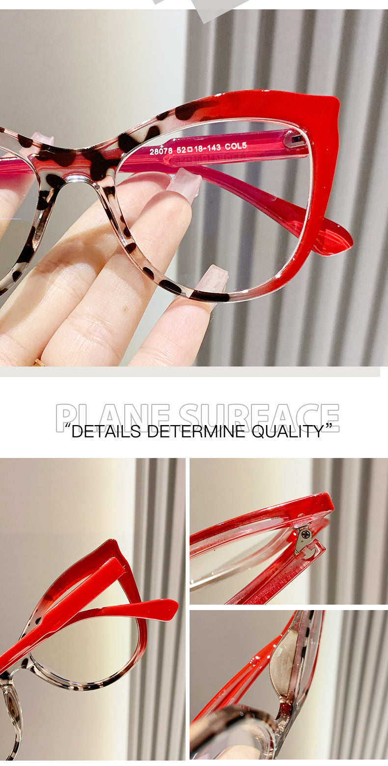 Fashion Cat Eye Glasses - Women's Anti Blue Light Computer Eyewear