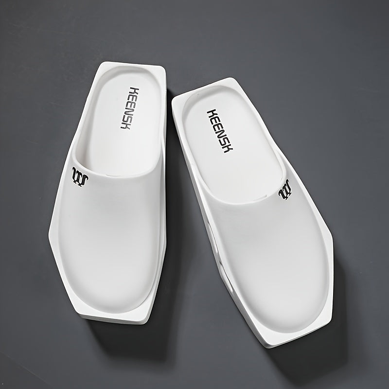 Men's Solid Colour Cloud Platform Ultra-Light Comfortable Breathable Sandals Slippers