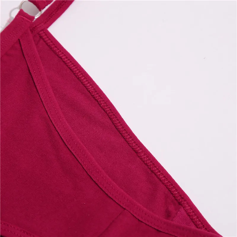 Cotton Brief Panties 3-Pack - Soft Low Waist Underwear for Women
