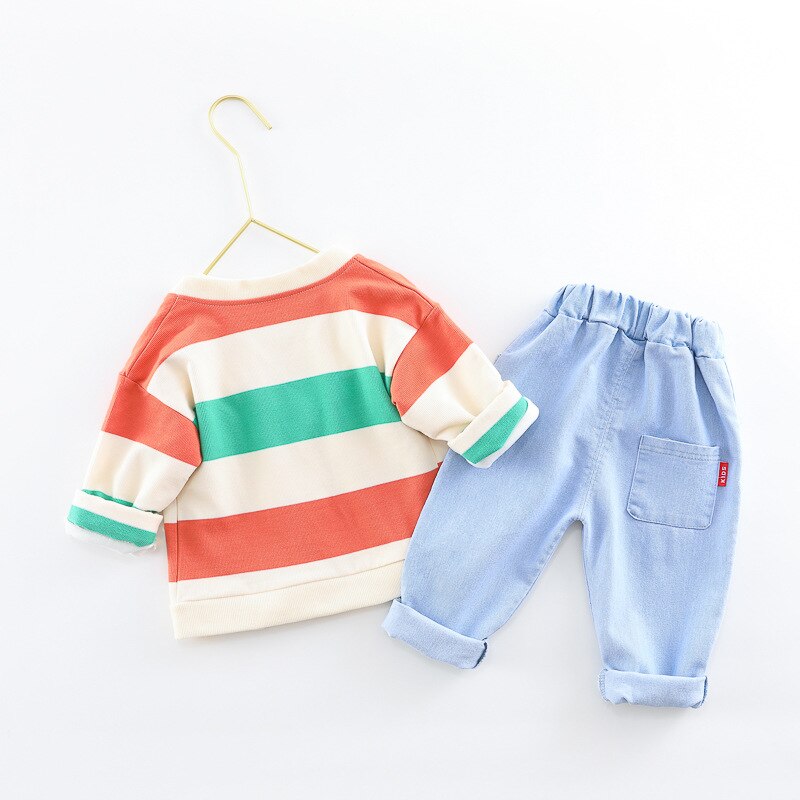Boy's Jeans 3PCS Outfit Set