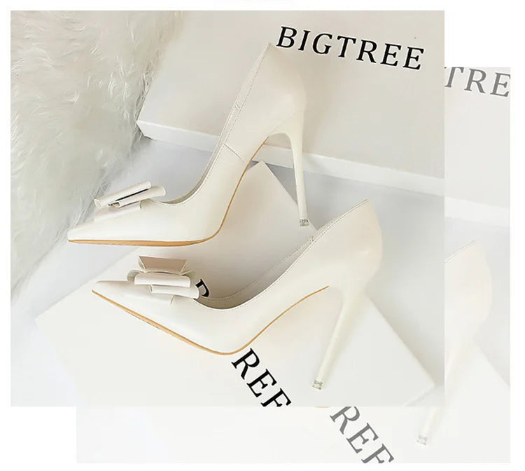 Women's Bow-knot High Heels Stiletto