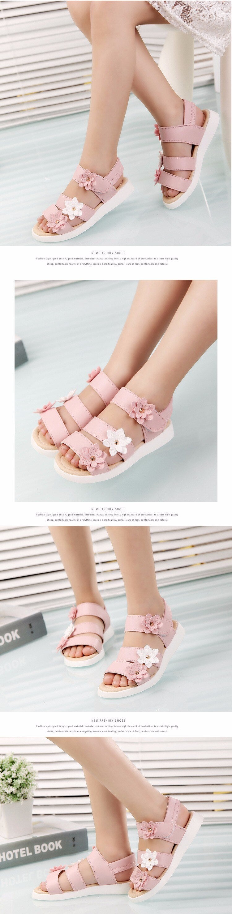 Girl's Flower Sandals