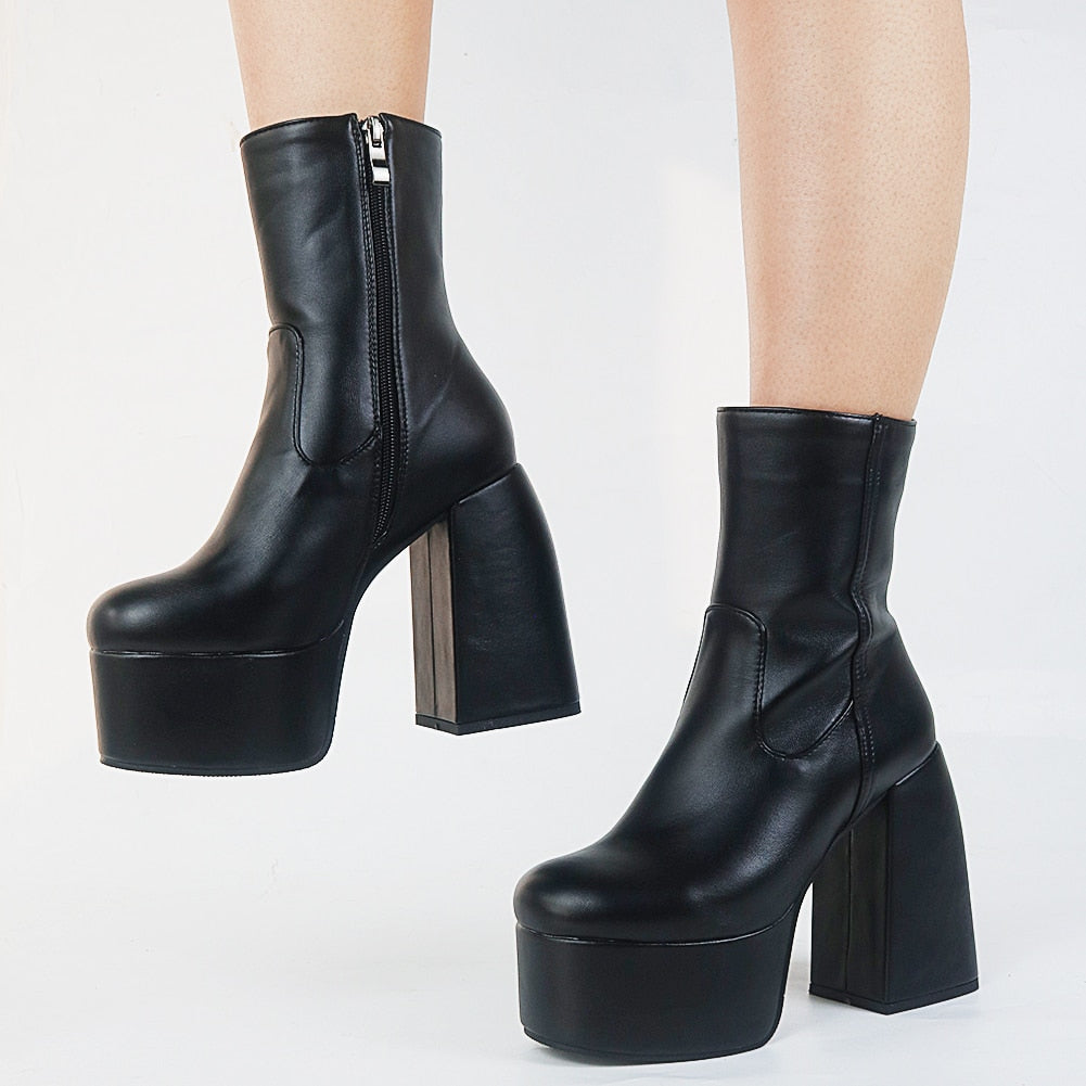 Women's Platform Thigh High Boots