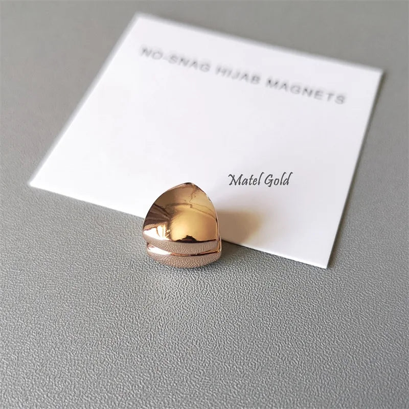 Magnetic Hijab Clips - Strong Metal Plating Brooch for Women