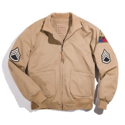 Men’s Military Flight Bomber Jacket
