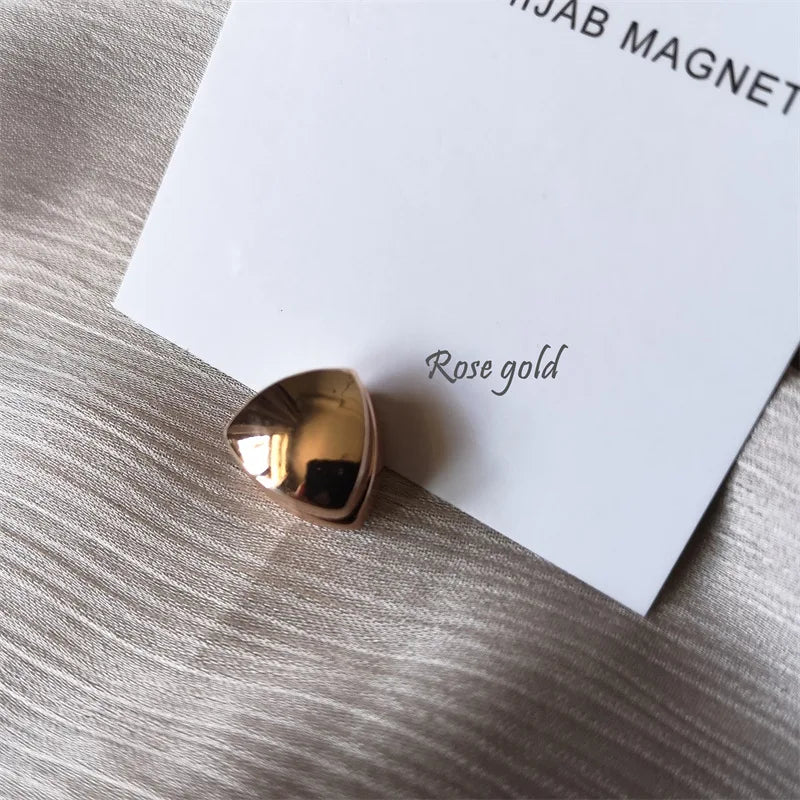 Magnetic Hijab Clips - Strong Metal Plating Brooch for Women