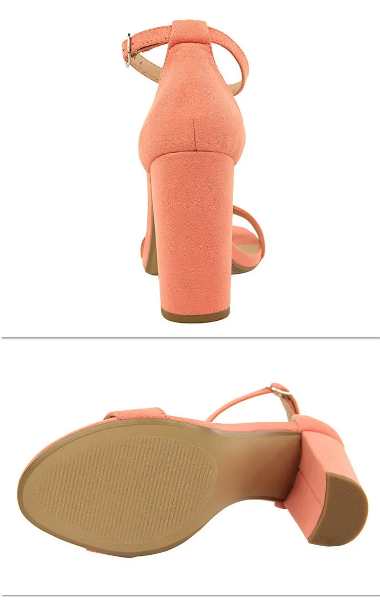 Women's High Heels PU Leather Summer Shoes