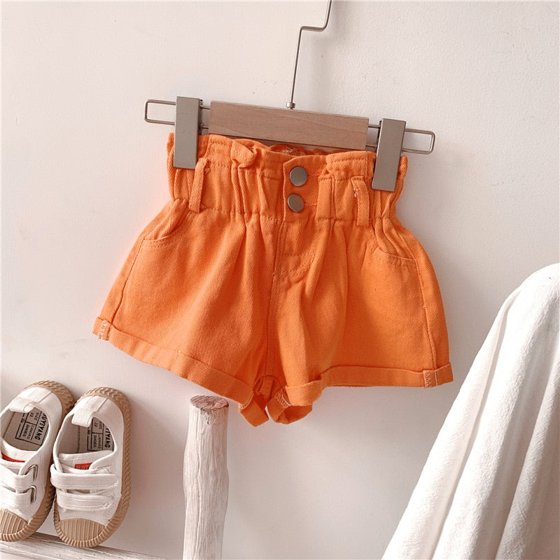 Girl's Denim Jeans Shorts