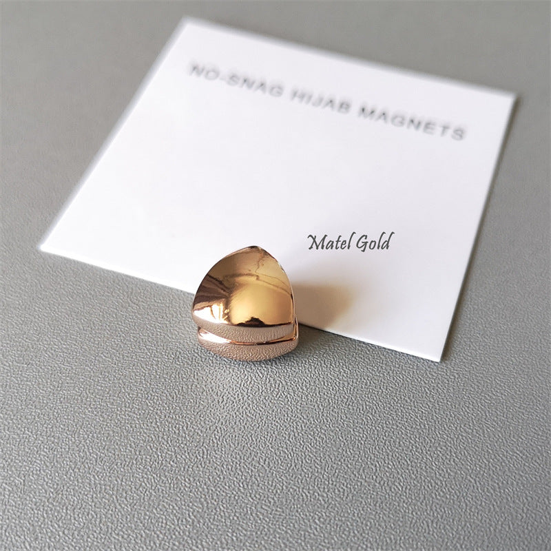 Magnetic Hijab Clips - Strong Metal Plating Brooch for Women