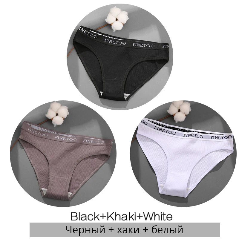 Cotton Underwear Set - 3 Pack Women's Panties