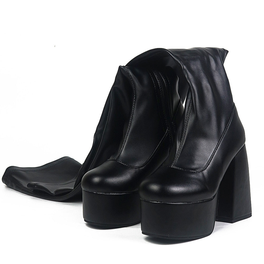 Women's Platform Thigh High Boots