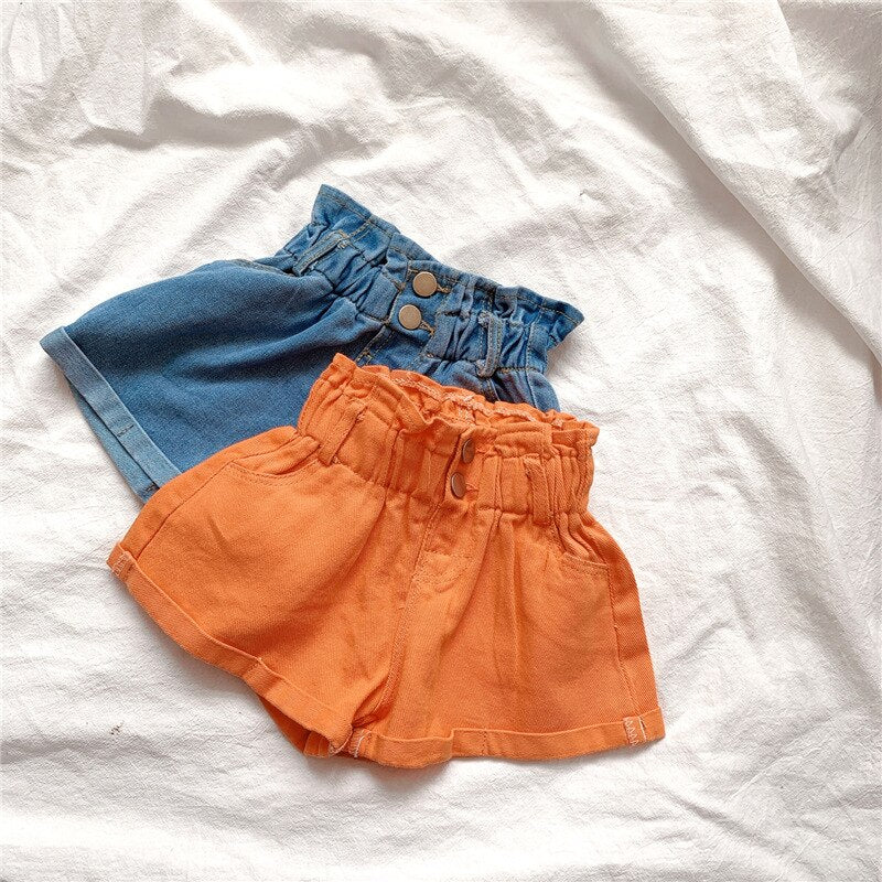 Girl's Denim Jeans Shorts