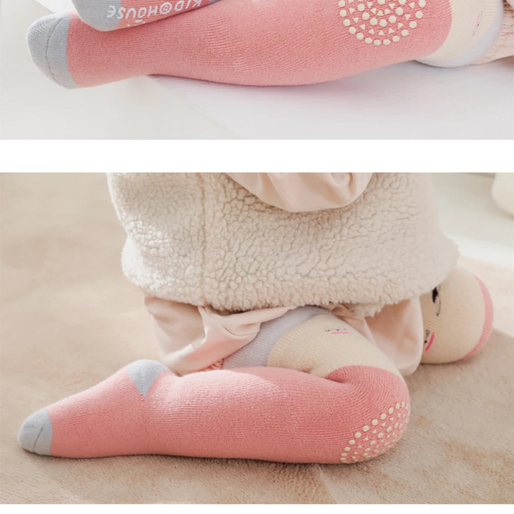 Baby Knee High Crawling Socks Knee Pads Socks 0~24 Months
