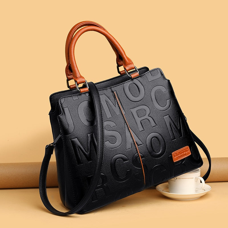 Women's PU Leather Crossbody HandBag
