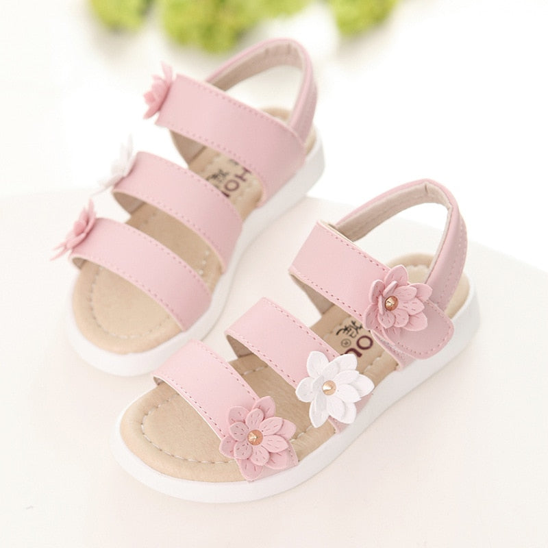 Girl's Flower Sandals