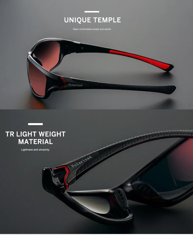 Classic Polarized Sunglasses - Vintage Driving Eyewear with UV400 Protection