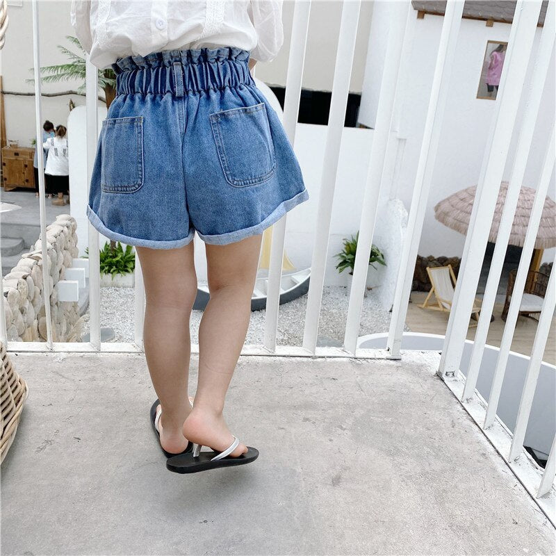 Girl's Denim Jeans Shorts