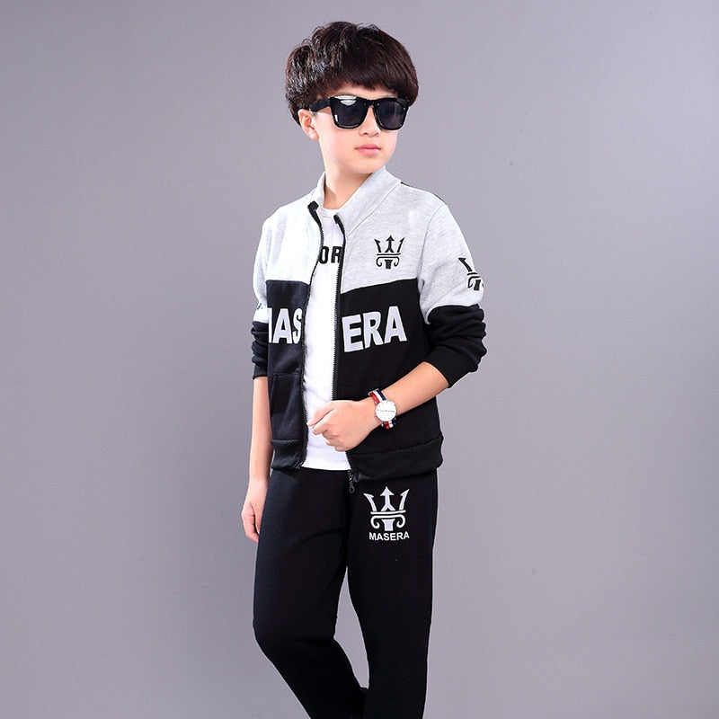Boy's Sportswear 2Pcs Outfit Set