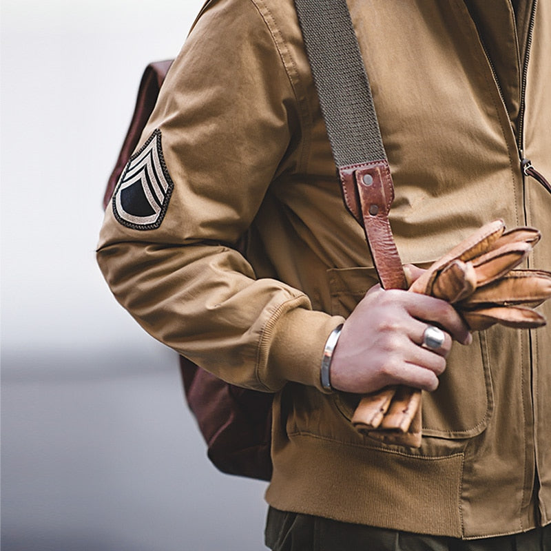 Men’s Military Flight Bomber Jacket