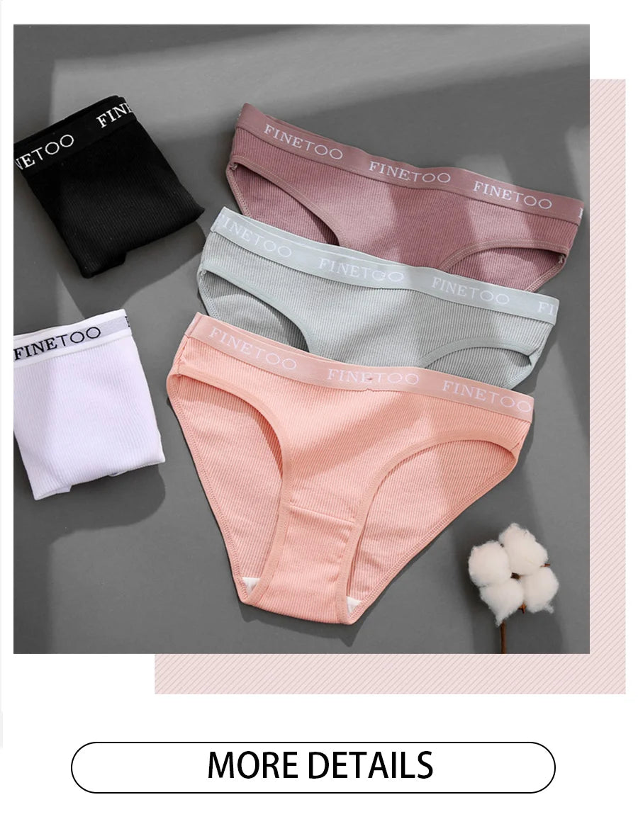 Cotton Underwear Set - 3 Pack Women's Panties