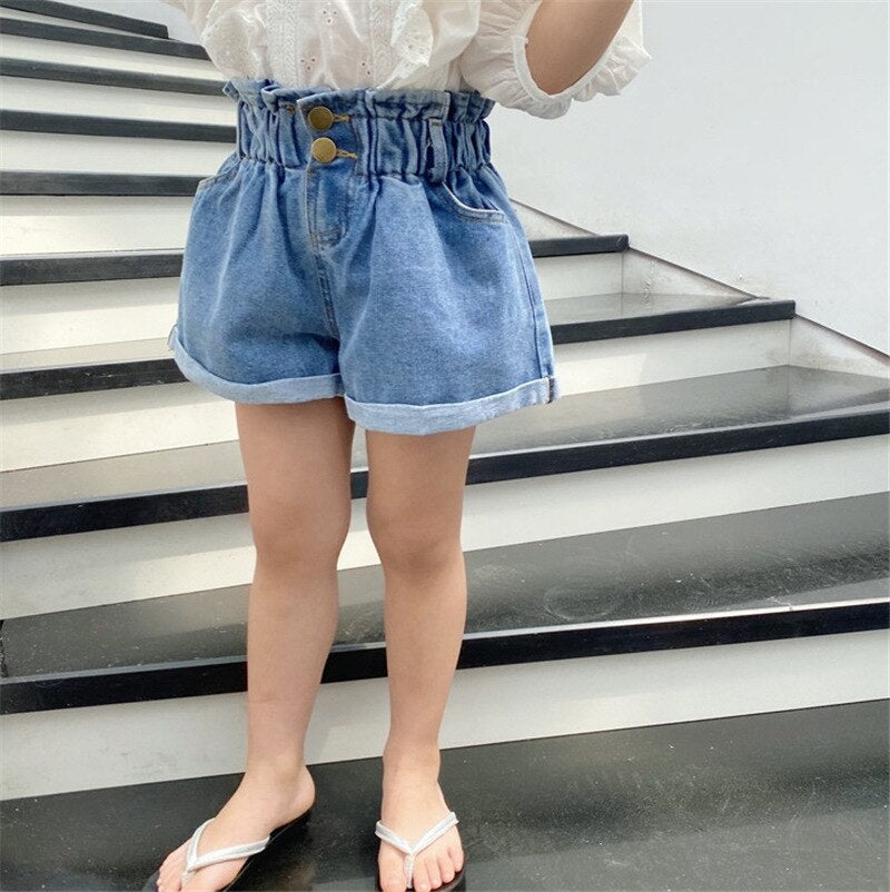 Girl's Denim Jeans Shorts