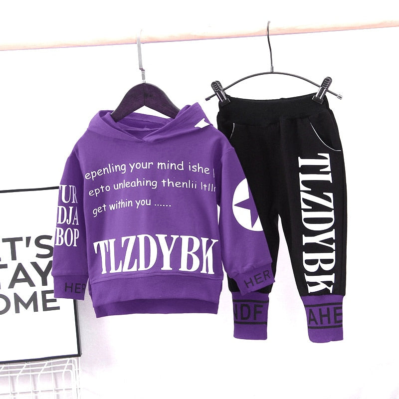 Children's Tracksuit 2Pcs Set