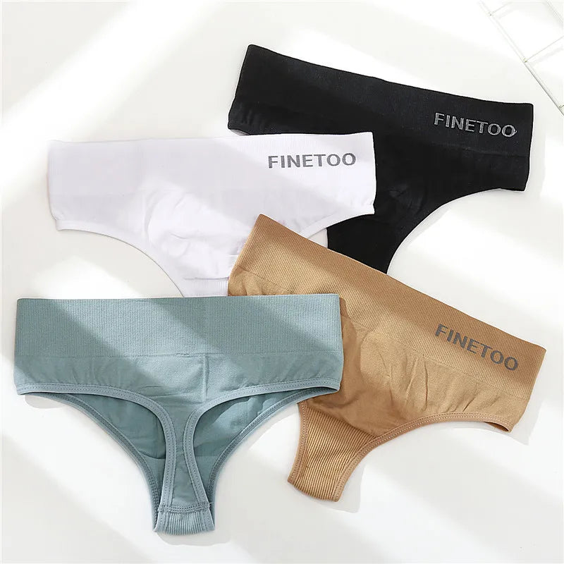 M-2XL Women Bodyshaper Underwear High Waist Panties Lingerie G-String Underpants