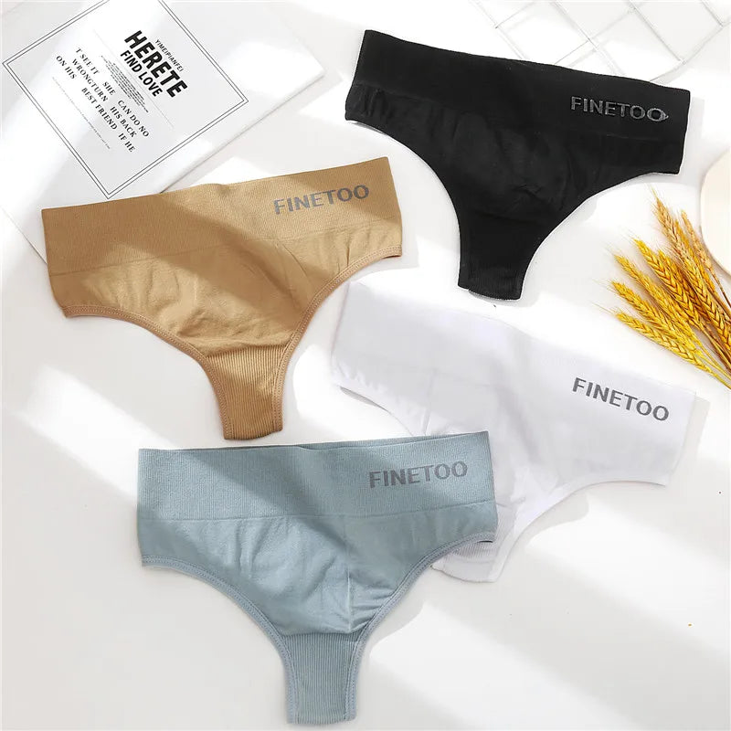 M-2XL Women Bodyshaper Underwear High Waist Panties Lingerie G-String Underpants