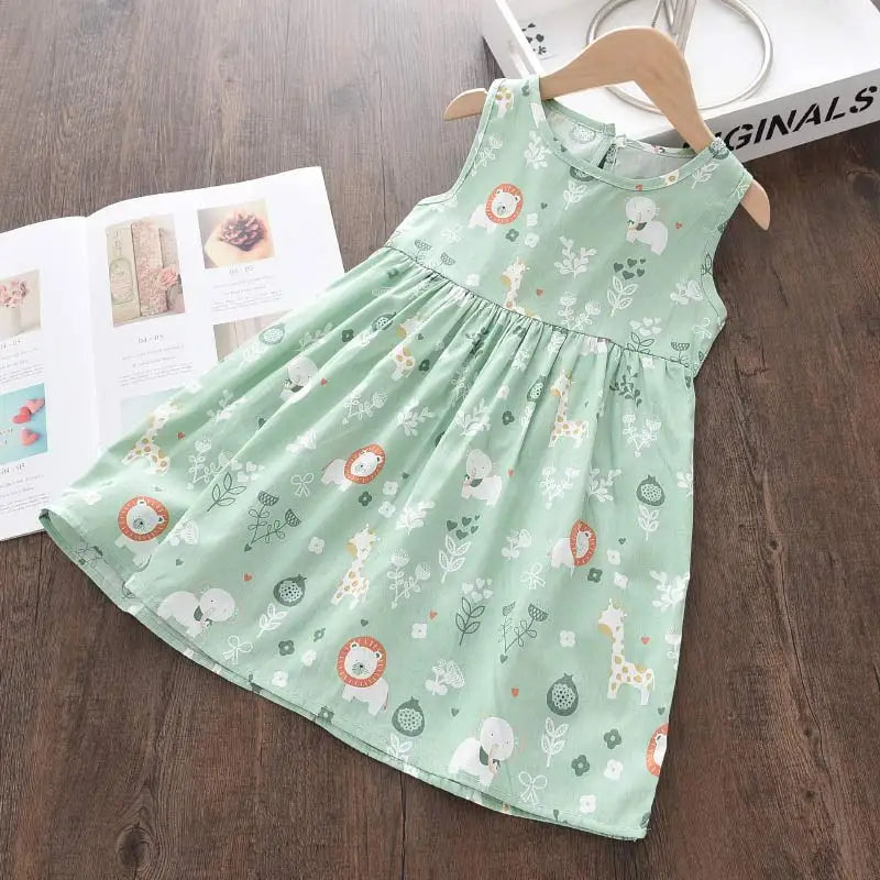 Kids Girls Summer Lace Dress
