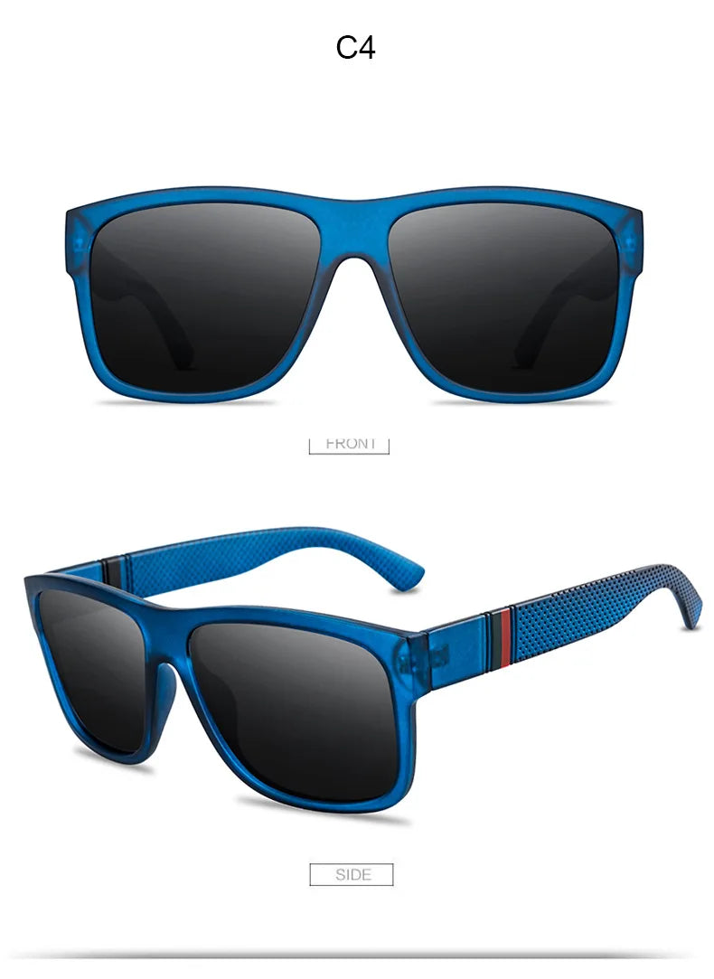 Polarized Sunglasses - High-End Square Driving Eyewear with UV400