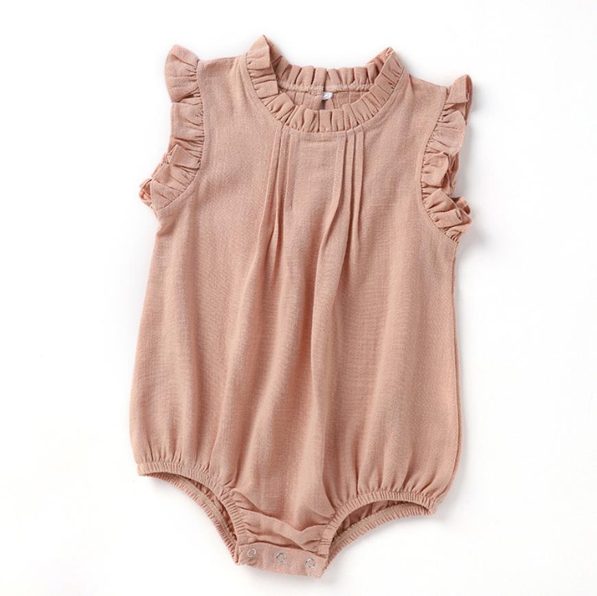 Infant Baby, Girl's Loose Romper 0-2Yrs
