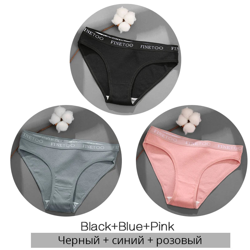 Cotton Underwear Set - 3 Pack Women's Panties