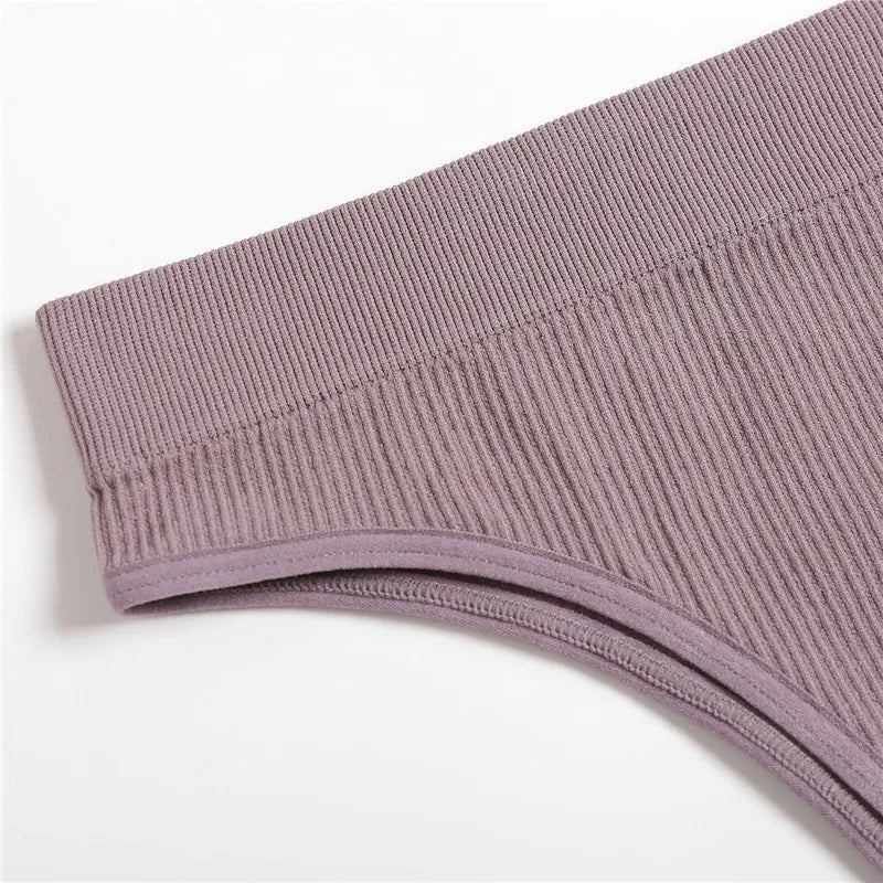 Women's Seamless Thong Underwear - Low Waist G-String Lingerie