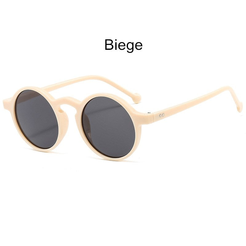 Unisex Retro Round Sunglasses Uv400