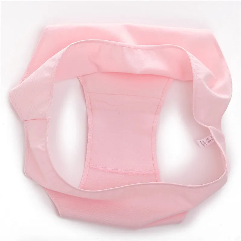 4PCS/Set Women's Cotton Briefs Low Waist Underpants Elasticity Comfortable Underwear Panties Lingerie