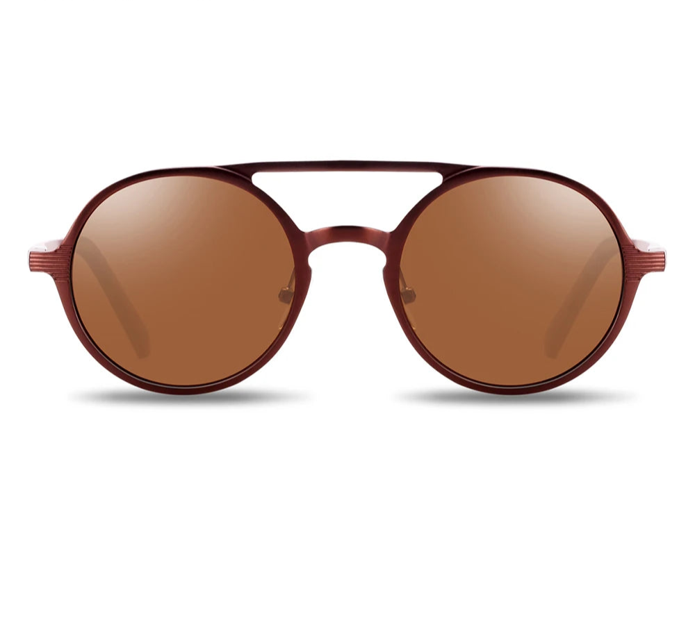 Hot Black Round Sunglasses - Retro Vintage UV400 Eyewear for Men & Women