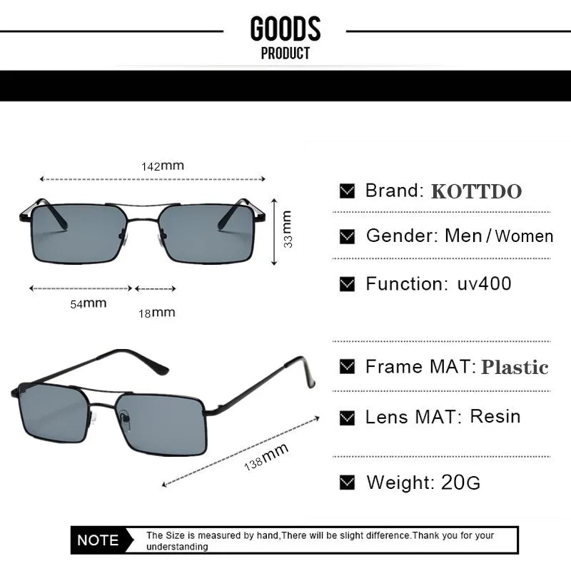 Classic Pilot Sunglasses - Vintage Metal Eyeglasses UV400 for Women & Men