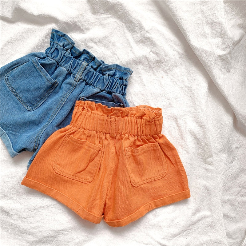 Girl's Denim Jeans Shorts