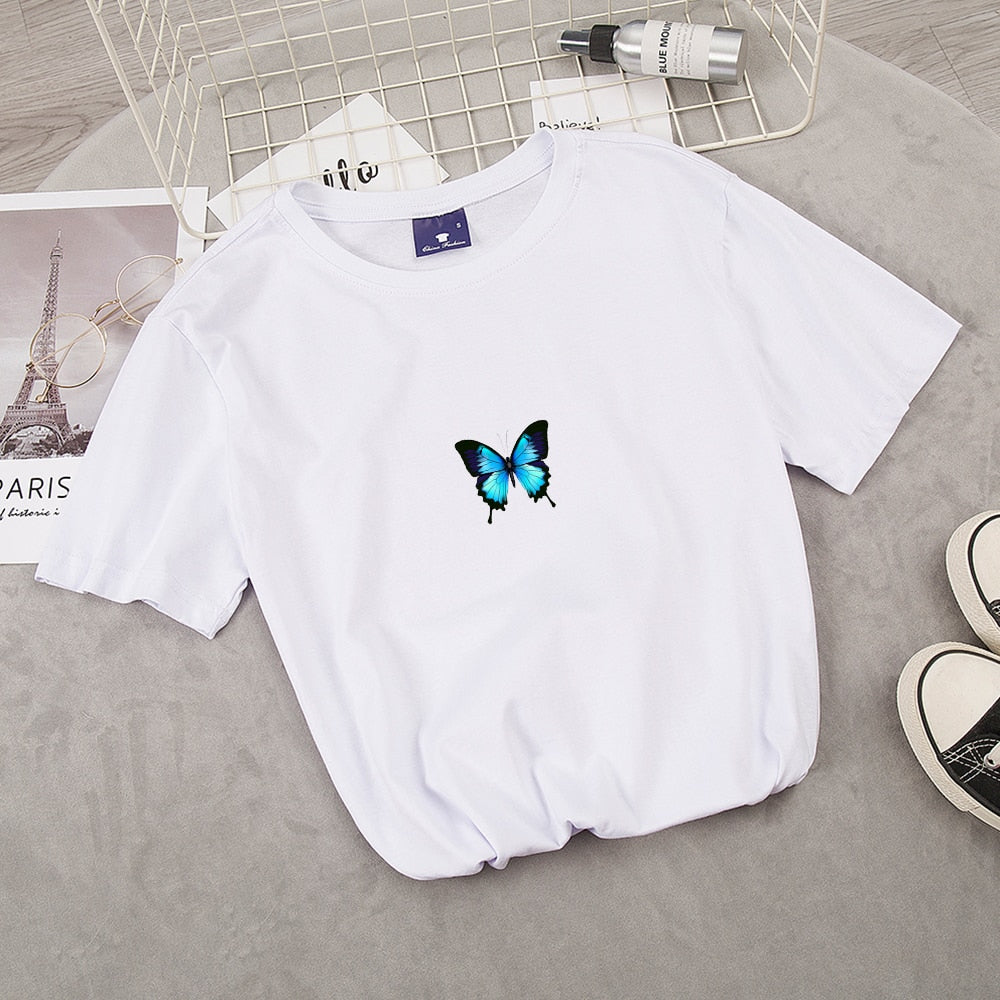 Women's Butterfly Print Hoodies