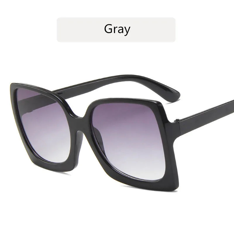 Oversized Cat Eye Sunglasses - Classic Retro Vintage Fashion UV400 for Women
