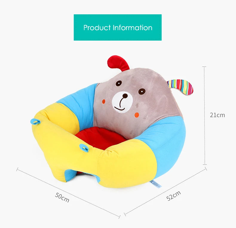 Baby Support Sofa with Filling - Bean Bag Seat for Learning to Sit