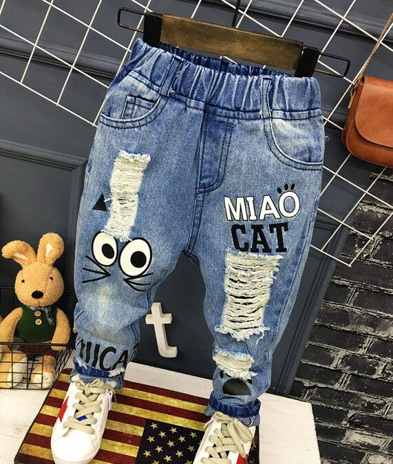 Girl's Jeans Trousers 1-7Yrs