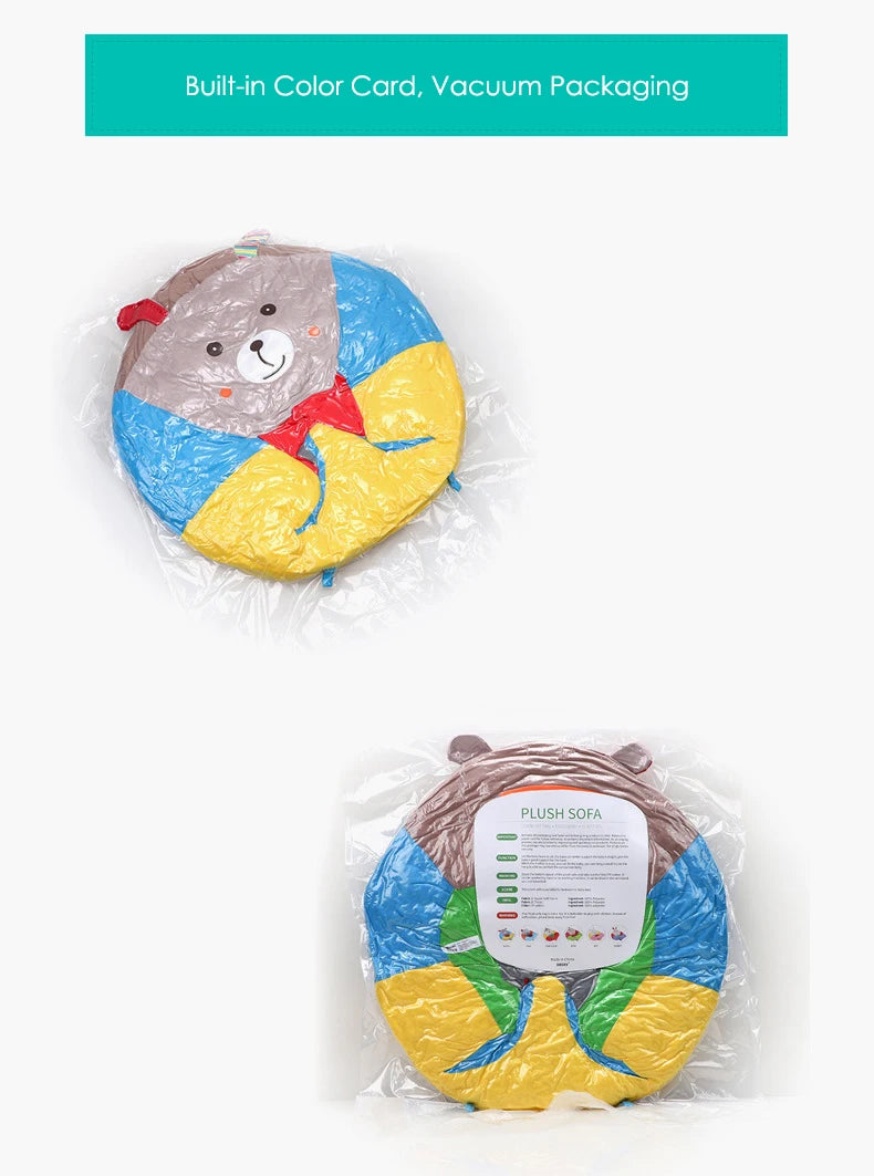 Baby Support Sofa with Filling - Bean Bag Seat for Learning to Sit