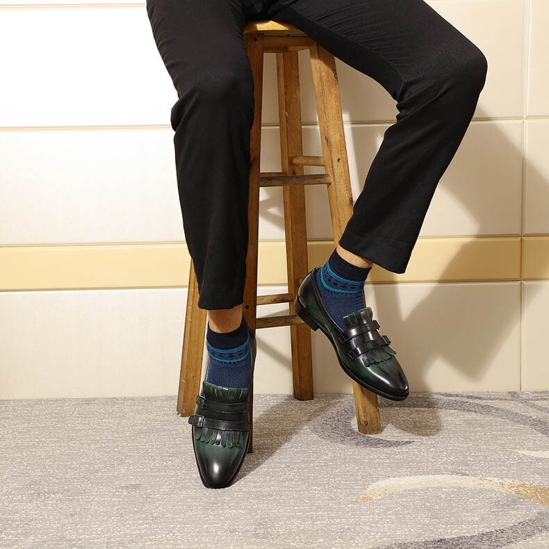 Men's Handmade Tassel Loafers