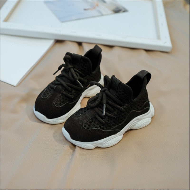 Children's Unisex Mesh Breathable Sneakers Shoes 21-30