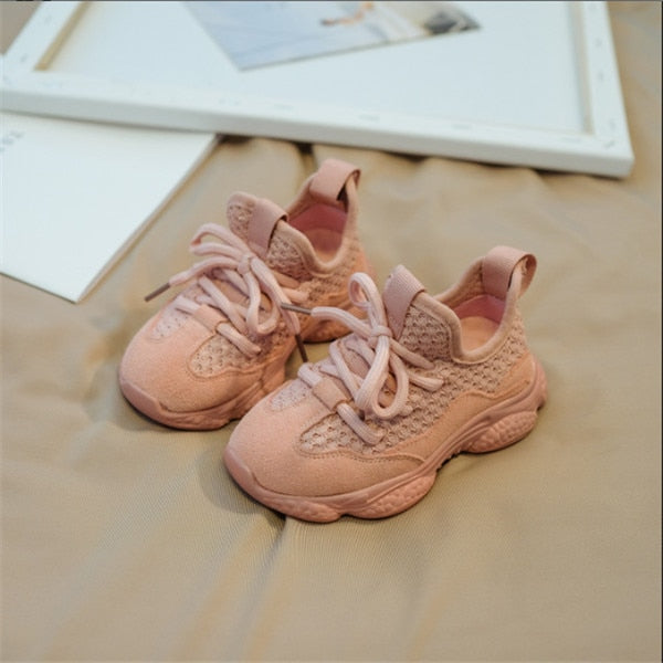 Children's Unisex Mesh Breathable Sneakers Shoes 21-30
